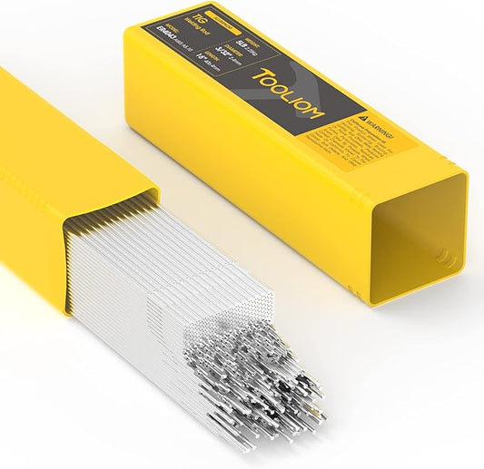 TOOLIOM Aluminum TIG Welding Rod ER4043 Welding Wire Filler Rod 3/32" x 16" 5LB