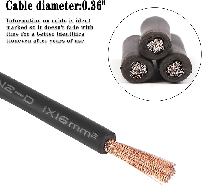 Welding Electrode Holder Lead ARC MMA Stick Welding Ground Clamp and Welding Cable Din 10-25 Connector Plug Stick Electrode Holder Stinger Copper Jaw Holding Plier for 300A Welder Machine