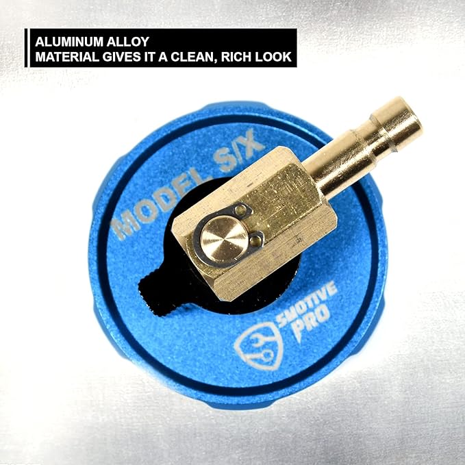 Master Cylinder Adapter Compatible with Tesla Model S & X,Professional Brake Bleeder Adapter Work Brake Fluid Bleeder kit for Brake Fluid Filling