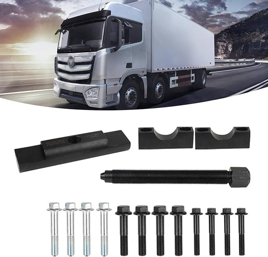 60050 Yoke Puller, Heavy Duty Yoke Removal Tool for Class 6-8 Trucks with 12 pcs Flange Bolt