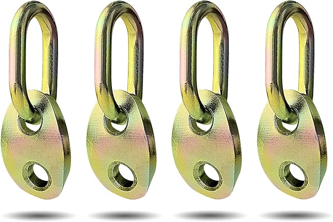 NOVINO 7100 Engine Lifting Bracket Set,5,500 lb Capacity Engine Lift Bracket Kit for Use with Load Levelers and Slings-4 Sets,Colorful