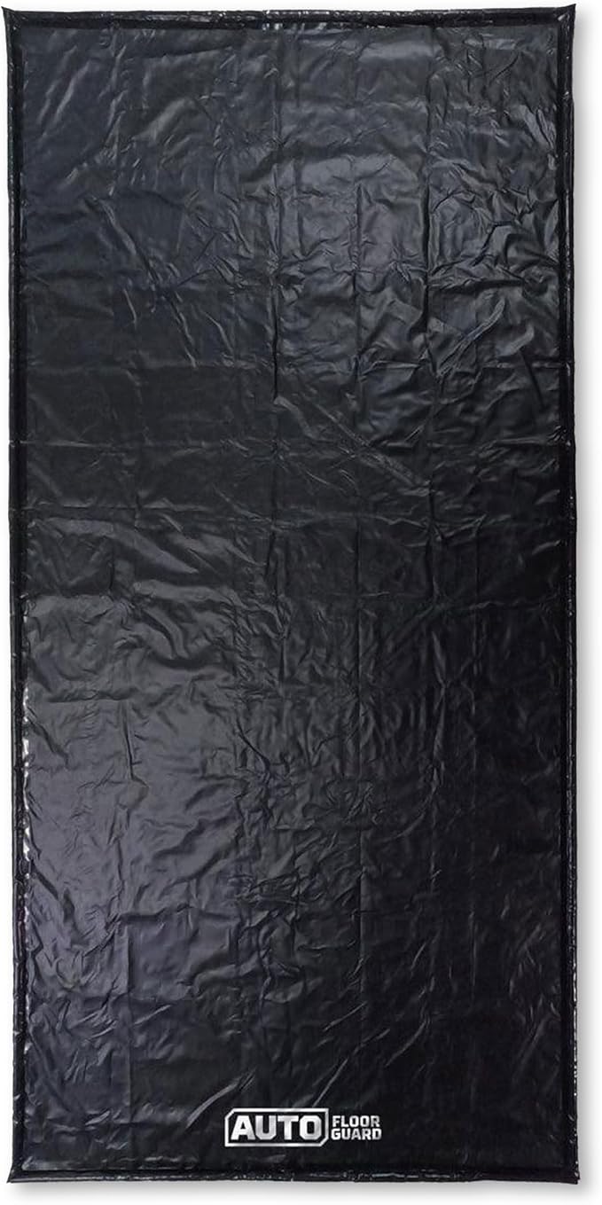 AutoFloorGuard Heavy-Duty Garage Containment Floor Mat for Compact Vehicles, 7’9″ x 16′