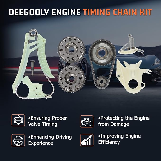 N26 N20 Oil Pump Timing Chain Kit & Camshaft Sprockets Fits for 328 428 528 X3 X5 2.0 N26 N20 Engine Aftermarket Parts