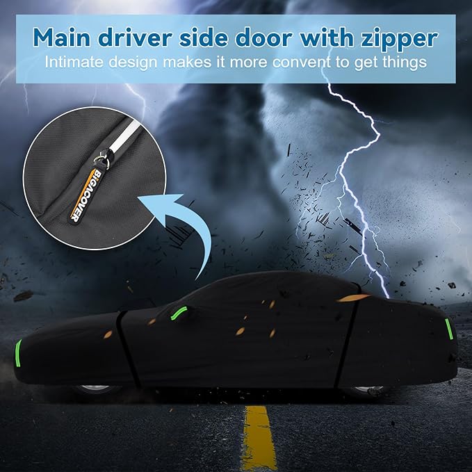 Waterproof Car Cover Replace for Chevy Corvette C5 1996-2004, 420D Outdoor Car Covers Windproof Heavy Duty Full Exterior Covers Waterproof All Weather for C5 1996-2004 Chevy Corvette