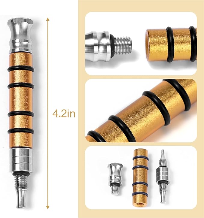 WHDZ Paintless Dent Repair Tools Dent Removal Hammer Tap Down Tools Repair Hammer for Auto Body Hail Damage Dent Remover