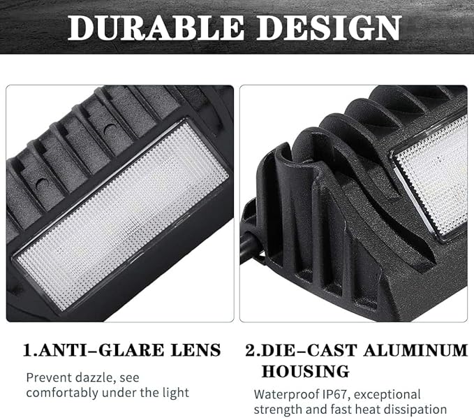 5inch RV Lights Exterior, 2PCS Universal Aluminum RV Porch Light Awning Light Scene Lighting Compatible with RV Outdoor Camper Trailers Porches Towing 5th Wheels Utility Vehicles