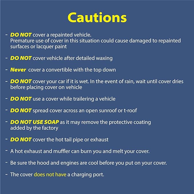 5 Layer Car Cover for Ford Connect 2014-2023 Compact Panel Van LWB Wagon 4-Door Semi Custom Fit Full Coverage Heavy Duty All Weather Sun Protection Breathable Dust Wind Shield