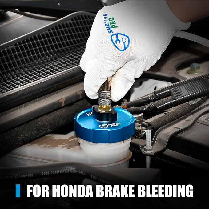 56mm Master Cylinder Bleeder Adapter Compatible with Honda Accord, Aluminum Alloy Brake Bleeder Adapter