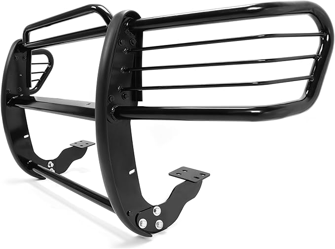 KUAFU Front Grille Guard Compatible with 1996-1998 Toyota 4-Runner 2001-2004 Toyota Tacoma Brush Guard Bumper Protector w/Hardware Steel Powder Coated