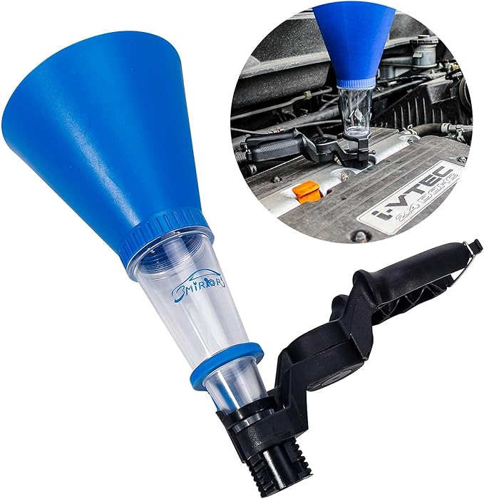 3mirrors Oil Filter Wrench set, Drain Hose & Engine Oil Funnel Set for Toyota Lexus 2.0L - 5.7L Engine with 64mm Cartridge Style Oil Filter System