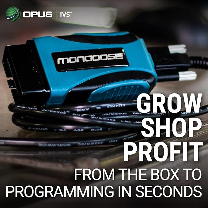 Opus IVS Mongoose-Plus J2534 OEM Vehicle Interface Cable - OEM Reprogramming and Diagnostics for Subaru