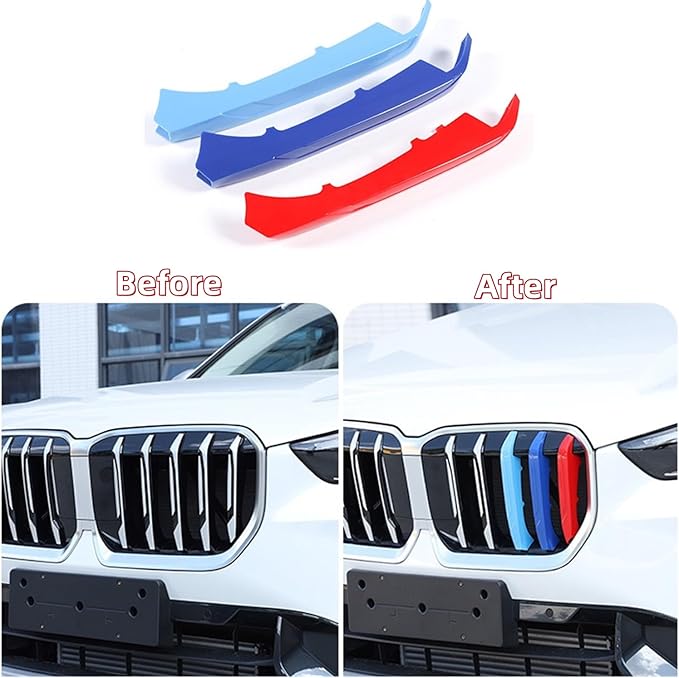 Automotive Grille Inserts for BMW X1 2026-2023 U11 iX1(NOT for M35i,dual grille) 5-Beam, Front Grille Accessories