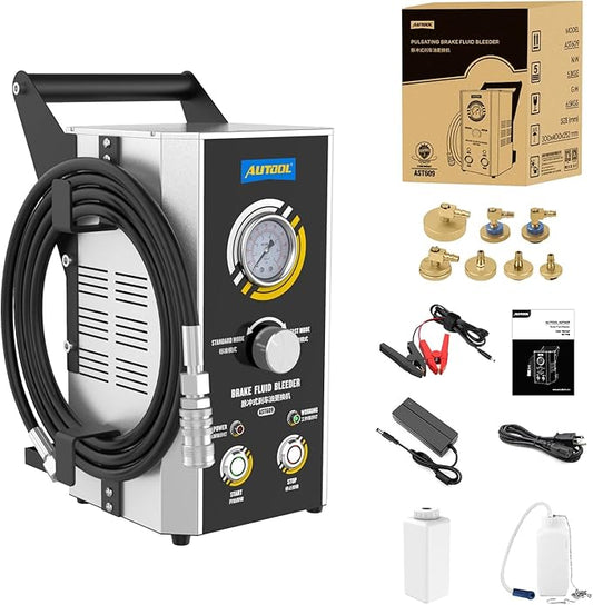 Brake Bleeder Kit Automotive,Brake Fluid Bleeder Exchanger Machines,Brake Oil Fluid Extractor Pump,Professional Pulsating Brake Oil Fluid Bleeding Tool,Automatic Vacuum Brake Bleeder One Person