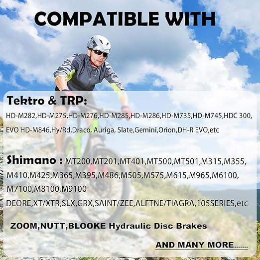 High Performance Mineral Oil Brake Fluid 120ml for Shimano, Tektro and TRP Hydraulic Disc Brakes