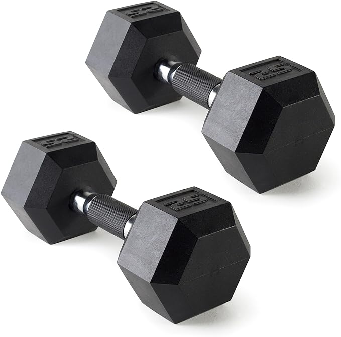 CAP Barbell Coated Dumbbell Weight | Multiple Options Pairs & Sets