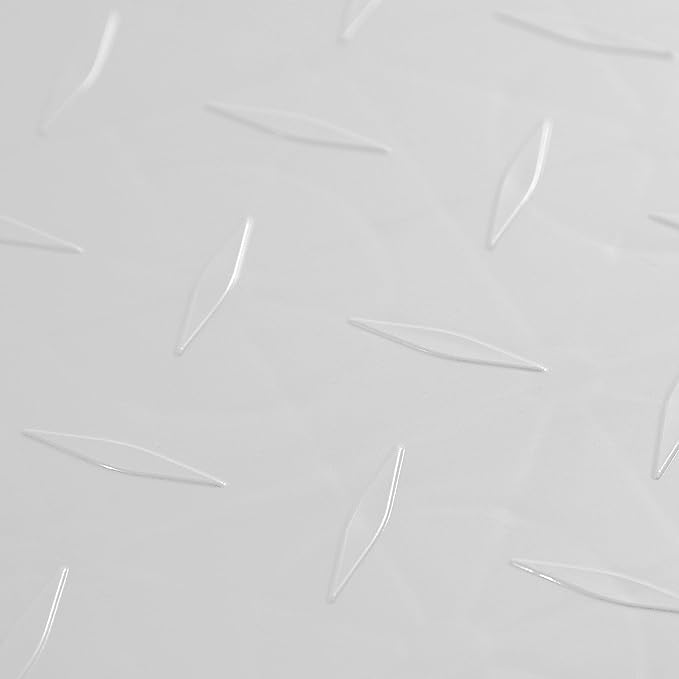 FlooringInc's Nitro 12"x12" Snap-Together Garage Flooring Tiles, Non-Slip Interlocking Plastic Floor Mat, Organization & Storage, Diamond Pattern, Arctic White, 1 Tile, 1 Sq/Ft