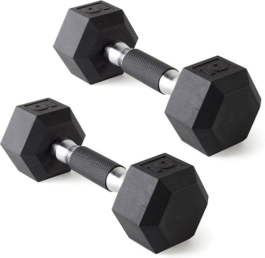 CAP Barbell Coated Dumbbell Weight | Multiple Options Pairs & Sets