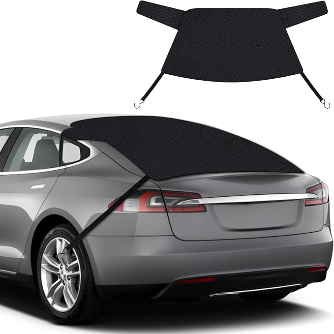 Rear Windshield Cover for Ice and Snow, Back Windshield Cover, Car Snow Cover Rear Window Cover Universal Fit for Most Vehicle Medium (Rear Cover)