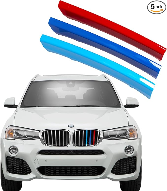 Automotive Grill Inserts for BMW X3 F25 2011-2017 and X4 F26 2014-2018 7-Beam (NOT for 2018 - up model of G02 X4)