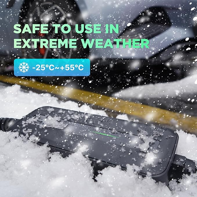 Level 1 EV Charger, Electric Vehicle Portable Charger with 20FT Cable, Home Electric Vehicle Charging Station, 110V 15A, NEMA5-15P SAE J1772