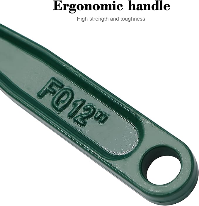 Jeemiter Heavy Duty Ratcheting Chain Wrench, 12 Inches Automotive Oil Fuel Filter Chain Wrench fits 1.5" to 6" Diameter Pliers Adjustable Removal Remover Tool