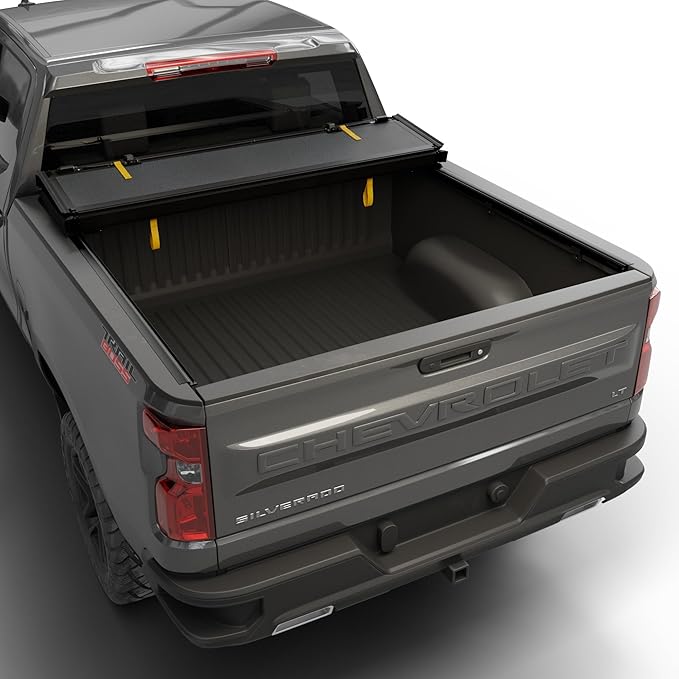 EZ Fold Hard Tonneau Cover Fits 2019-2026 Chevy/GMC Silverado/Sierra 5'8" Bed (69.6")