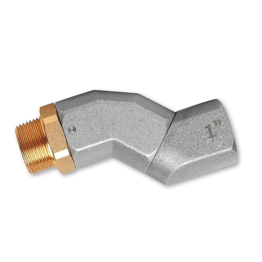 1 Inch NPT Fuel Hose Swivel 360 Rotating Connector for Fuel Nozzle Multi Plane Fuel Plane Swivel