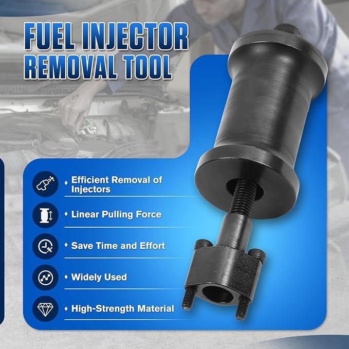Fuel Injector Puller Removal Tool Compatible with Chevy, Buick, Vauxhall/Opel 1.0L 1.4L 1.5L Gasoline Engines Labor-Saving Injector Puller Tool