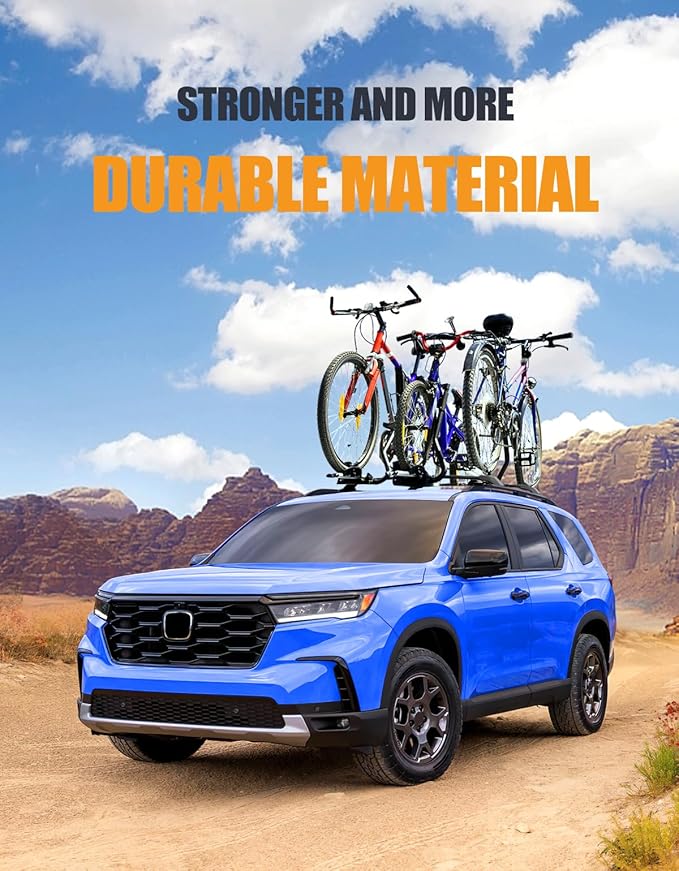 KINGGERI 260lbs Roof Rack Cross Bars Compatible with Honda Pilot 2023-2026 Sport TrailSport Touring Elite (Not for LX & EX-L), Aluminum Roof Rails Crossbars Rooftop Cargo Carrier Luggage Rails