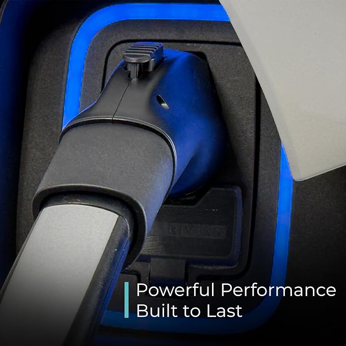 Lectron Tesla to J1772 Charging Adapter, Max 80 Amp & 250V - NACS Converter, Compatible with Tesla High Powered Connectors, Destination Chargers & Mobile Connectors for J1772 Electric Vehicles(Black)