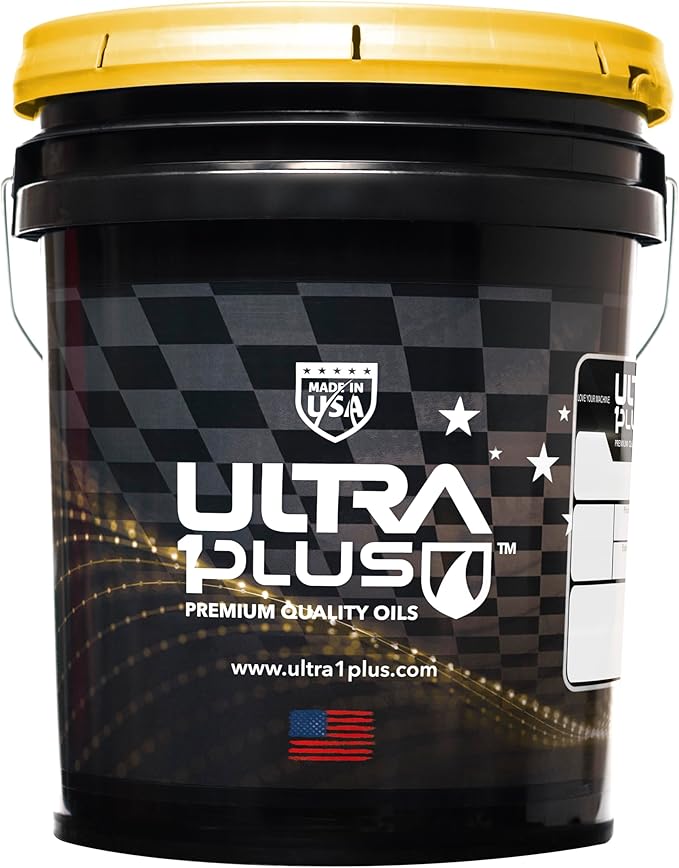 Ultra 1Plus SAE 15W-40 Full Synthetic Heavy-Duty Diesel Engine Oil - 15W 40 Motor Oil API CK-4/SN (5 Gallon Pail)