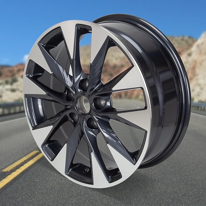 17'' x 6.5'' Aluminum Alloy Replacement for OE Wheel Rim Compatible with Nissan-Sentra 2016-2019 - 62730