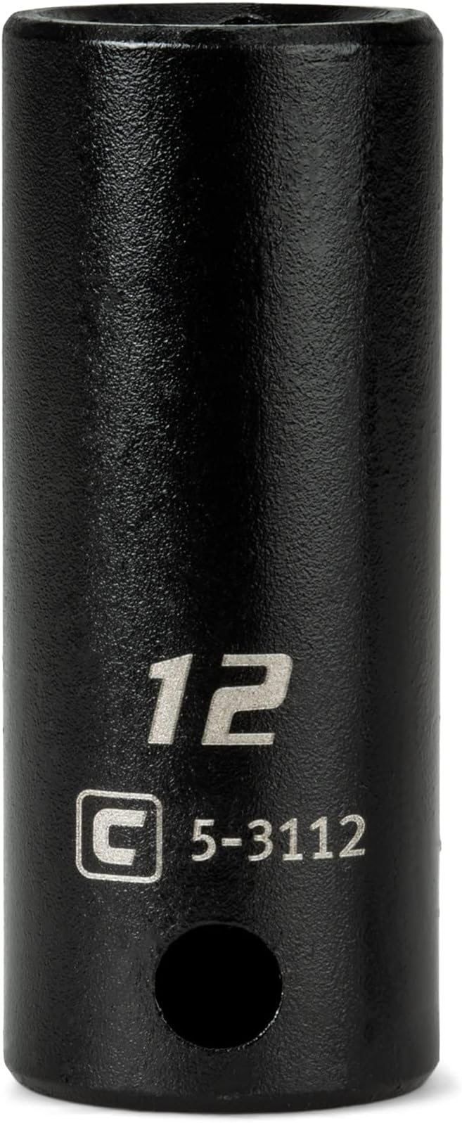 Capri Tools 3/8 in. Drive 12 mm Semi-Deep Impact Socket