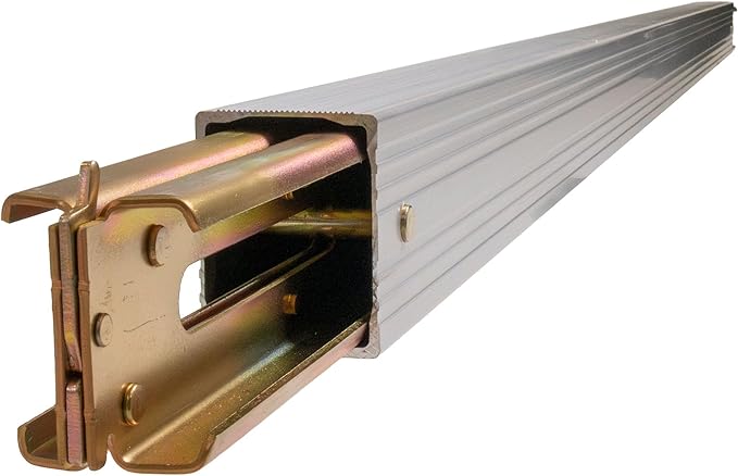 US Cargo Control E Track Load Bars 86"-97", 2,200 LBS Working Load Limit, Adjustable Aluminum Load Bars for Semi Trailers & Box Trucks, Shoring Beam or Decking Beam with Thumb Release