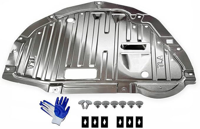 Aluminum Alloy Engine Splash Shield Guard Under Car Cover for Honda CRV Ex Exl 2017-2022 1.5l L4, 74112-TLA-A01