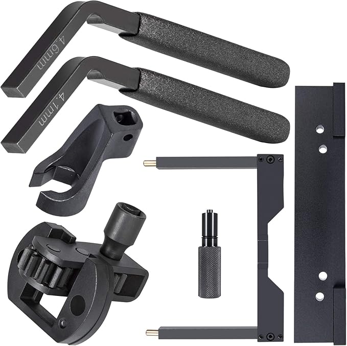 For Detroit Diesel DD15 DD16 Engine Camshaft Timing Tool TDC Locating Pin Brake Adjustment Tool Barring Tool Fuel Line Socket Heavy Duty W47058090900 W470589104000 W470589001500 J 46392 W470589046300