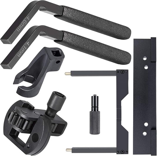 For Detroit Diesel DD15 DD16 Engine Camshaft Timing Tool TDC Locating Pin Brake Adjustment Tool Barring Tool Fuel Line Socket Heavy Duty W47058090900 W470589104000 W470589001500 J 46392 W470589046300