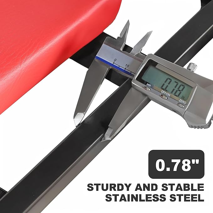 Torin 36" Rolling Foldable Car Creeper Automotive Creeper, 2-in-1 Garage Shop Creeper for Auto Repair, 300 Lbs Capacity, Red,TAM6505RB