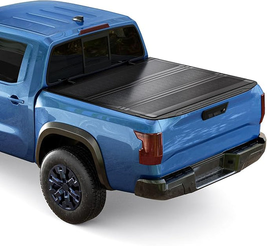 Low Profile Flip Up Truck Bed Tonneau Cover for 2005-2026 Nissan Frontier 5ft Bed (60")