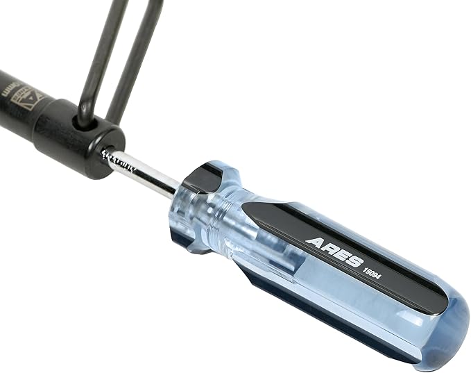 ARES 15094 – 10mm Jam Nut Valve Adjustment Tool – Easily Loosens Tight Jam Nuts with Window Cut Out for Positioning – for Honda, for Toyota, for Nissan, and Other Japanese Engines