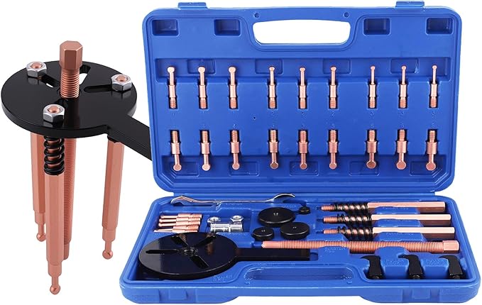 maXpeedingrods 36-in-1 Bearing Puller Set, Inner Bearing Puller Separator Kit, Blind Hole Bearing Removal Tool Bearing Disassembly Gear Puller