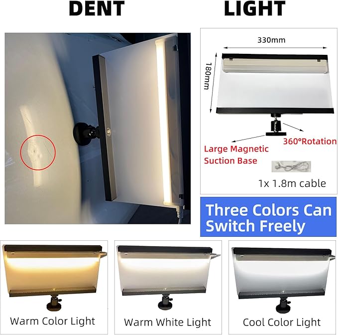 M16 Big Size Slide Puller,190 PCS Paintless Dent Removal tools Kit,Auto Body Hail Removal Tool, Bodywork Dings Dent Puller Remover kit,A Complete Car Dent Repair Tools Set for Professional Auto Repair