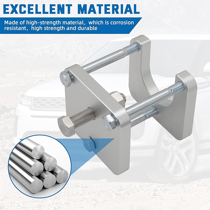 AUTOVIC Pulley Puller Kit for 5.0 3.0 Jaguar & Land Rover Superchargers for QS418SS Install Kit