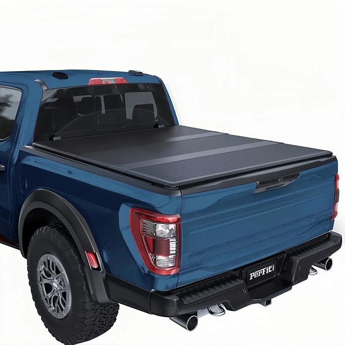 Perfit Liner 6.5 FT (79") Bed FRP Hard Tri-fold Tonneau Cover for 2015-2026 Ford F-150 Styleside/Fleetside Truck Cargo Topper (NOT for Flareside/Stepside)