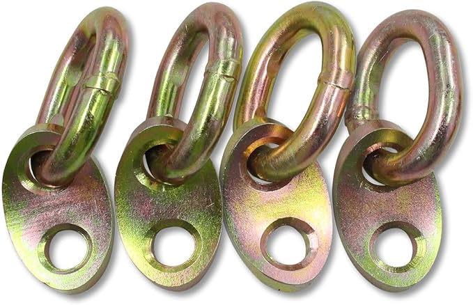 Engine 7100 Lifting Bracket 5,500 lb Capacity Engine Lift Bracket Kit For Load Levelers and Lifting Slings, 4pcs