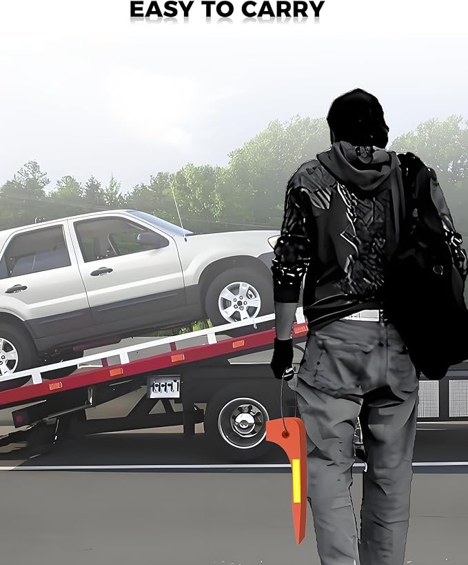 Heavy-Duty Tire Skates for Tow Truck Accessories,4 Pack,4,000 lb Working Load Limit,Orange