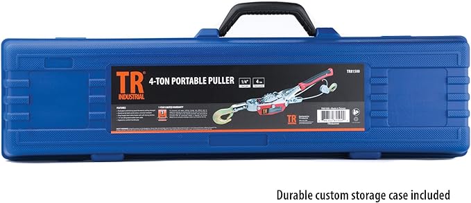 TR Industrial Portable 4-Ton Dual Gear Power Puller