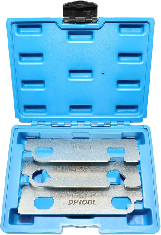 DPTOOL Camshaft Retaining Aligning Timing Tool Kit Compatible with GM Opel Saab Cadillac Buick Chevrolet 2.8L 3.0L 3.6L Engine Replace EN-46105 EN-48383
