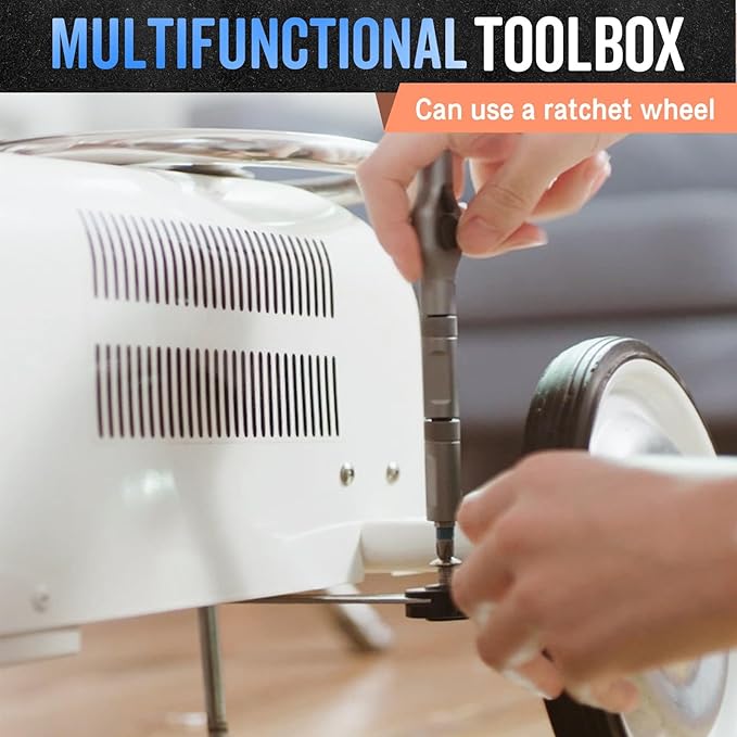 Toolsons Multitool Set, Upgrade 42 in 1 Magnetic Screwdriver, Screw Driver, 24 in 1 dly screwdriver set magnetic compact and portable ratchet screwdriver