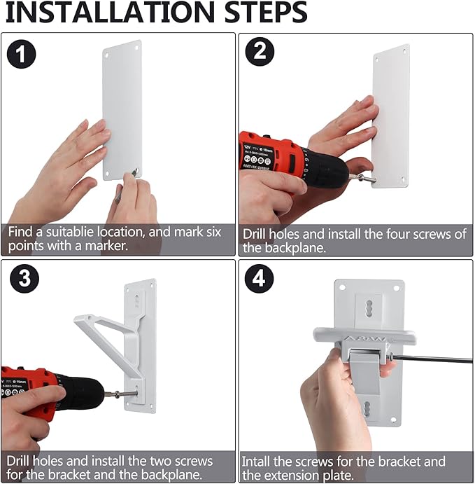 RV Awning Support Roller Cradle Center Support for RV Camper Awning and Trailer, White